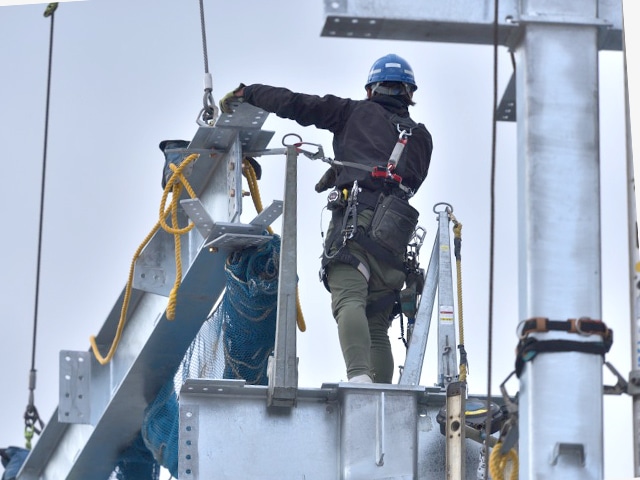 鉄骨鳶工事